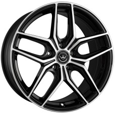 MEISTERWERK MW02 20x8.5 5x120 ET35 72.6 BLACK POLISHED